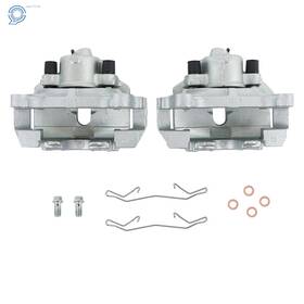 Hp101214 Happy19star 2x Front Brake Caliper With Bracket For Volkswagen Gti 06-11 Jetta 2005-14