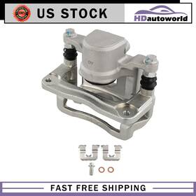 Hd18auto1621 Hdautoworld 1x Rear Passenger Brake Caliper With Bracket For 2010 2011 2012 Hyundai Santa Fe