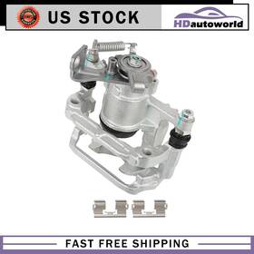 Hd18auto1647 Hdautoworld 1x Rear Passenger Disc Brake Caliper With Bracket For 2011-2015 Chevrolet Cruze