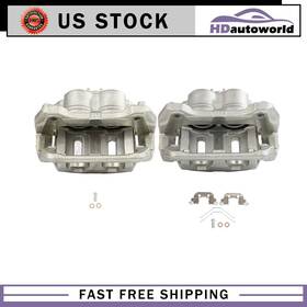 Hd84575601d Hdautoworld For 2011-2017 Honda Odyssey Front Left Right Disc Brake Calipers With Bracket