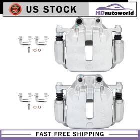 Hd84auto3561 Hdautoworld 2x Front Left Right Disc Brake Calipers With Bracket For 2010-2016 Buick Lacrosse