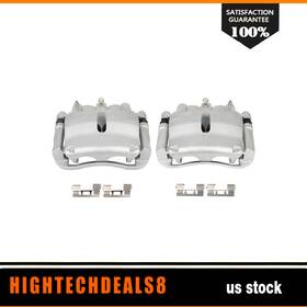Hd845-603-801 Hightechde Fits Ford F-150 2009 Lobo 2009-2014 Brake Calipers Front Pair With Bracket