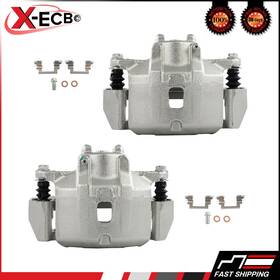 Xe8451763701 Hkbatterie Brake Calipers Front Pair For Mitsubishi Eclipse 2006 - 2012 With Bracket