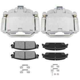 Am848h378001k Hkzhaoyu Rear Left Right Brake Calipers Pads Set 6pcs For 2007-14 Cadillac Escalade