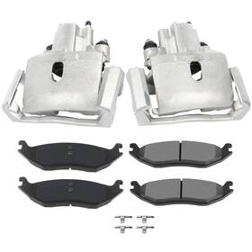 Am848h442001k Hkzhaoyu Rear Left Right Brake Calipers Pads Set 6pcs For 2004-2009 Dodge Durango
