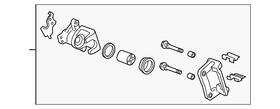 43018-t0g-a02 Honda Genuine Caliper