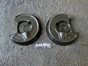 43253-s30-950 Honda 97-01 Prelude Rear Disc Brake Dust Shields Gaurds Oem S30 Set Rh And Lh