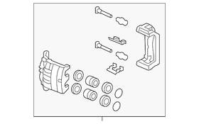 45019-sza-305 Honda Genuine Caliper