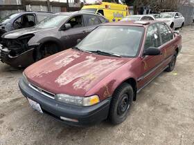 536-58344l Honda Driver Caliper Front Coupe Akebono Manufacturer Fits 90-95 Accord 1254340