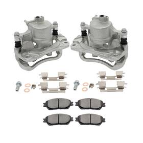 Hon83927301s Honor-carparts Front For Toyota Sienna Avalon Brake Calipers And Ceramic Pads Kit