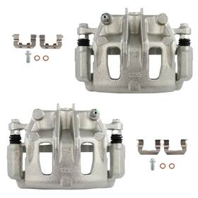 Honor-carparts Hon84565701s Front Pair For 2007-2009 Hyundai Santa Fe V6 3.3l Brake Calipers With Bracket
