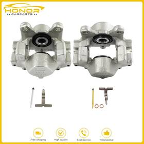 Honor-carparts Hon845702s01 Pair For Mercedes-benz C320 C240 C280 Sedan Rear Brake Calipers Left Right