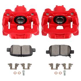 C84300301hpa Hptour-autoparts Rear Brake Calipers For 2003 2004 - 2008 Honda Pilot With Ceramic Pads Kit
