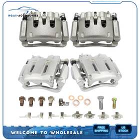 Hq841767a01 Hqas-accessories For Ford F-250 Super Duty 2005 2006 2007 Front And Rear Brake Calipers Kit