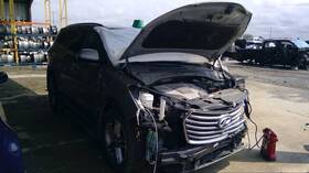536-10356l Hyundai Driver Left Caliper Rear Lwb Fits 17-19 Santa Fe 4574349