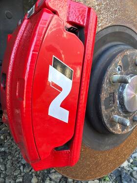 58110ib000 Hyundai 2022 - 2025 Elantra N Front Left Driver Side Brake Caliper Oem