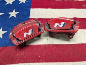 58180-iba00 Hyundai 22-23 Elantra N 2.0 Turbo Front Left Right Lh Rh Brake Caliper Set Oem