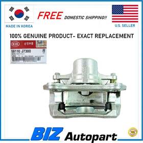 58110-j9100 Hyundai Kia 58110-j7300 Genuine Fr Lh Brake Caliper For 2018-2021 Kona 2021-2023 Seltos #
