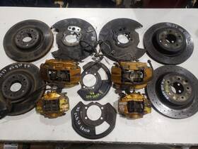 536-59416r Infiniti Brembo Bbk Big Brake Kit - 2004 G35 Coupe 03-05 Oem Lines Rotors Shield