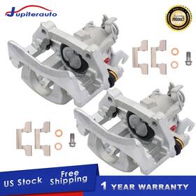 4296bm62019020 Jupiterauto Pair Rear Brake Calipers With Metal Piston For 2005-2014 Ford Mustang 2-door V6 V8