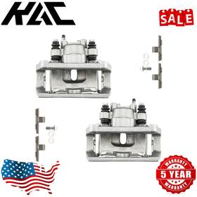18b4836 Kac Pair Rear Brake Calipers With Bracket For Ram 1500 2011-2023 And Dodge 2002-2003