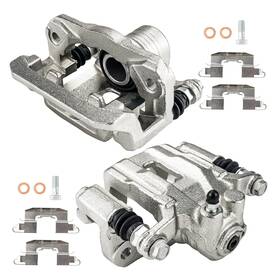 44011ea005 Kac 2x Rear Left And Right Brake Calipers With Bracket For Nissan Pathfinder 2005-2012