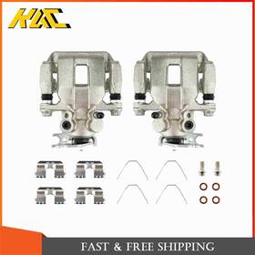 Adv407420 Kac Pair Rear Calipers And Brackets For Honda Accord 2008-2012 Acura Tsx 2009 2010-14