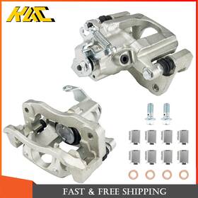 Adv407444 Kac Pair Rear Caliper And Bracket For Chrysler Town&country Dodge Grand Caravan 08-12