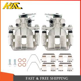 Adv407581 Kac Pair Rear Calipers And Brackets For Honda Accord 2013 2014 2015-2017 2.0/2.4/3.5l