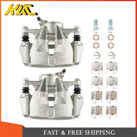 Adv407628 Kac 2pcs Calipers With Brackets Front For Scion Xd 2008-2014 Toyota Corolla 2009-2019