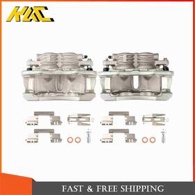 Adv407741 Kac 2x Rear Calipers With Brackets For Chevy Tahoe Gmc Yukon 00-06 Sierra 1500 03-06