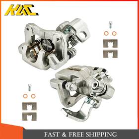Adv408236 Kac Pair Rear Calipers And Brackets For Honda Civic 2006 07-2015 Acura Ilx 2013-2018