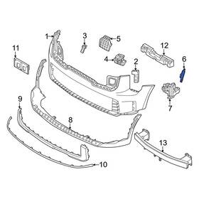 86546r5pa0 Kia Oe Front Brake Air Duct