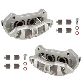 Kusatec Kcbc404d Front Disc Brake Caliper With Bracket Left And Right Ford F-150 Lobo