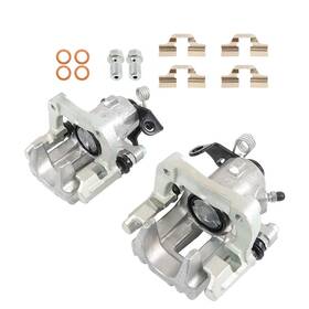 Law201360 Labwork Lh&rh Brake Caliper With Bracket For 2000-2006 Audi 2000-2010 Volkswagen