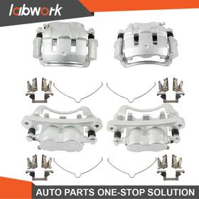Tl33413q Labwork Front And Rear Brake Calipers With Bracket For Ford Excursion 2000 - 2005