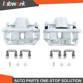 Tl33715q Labwork 2pcs Disc Brake Caliper With Bracket For Chevrolet Camaro 2010-2015 Front