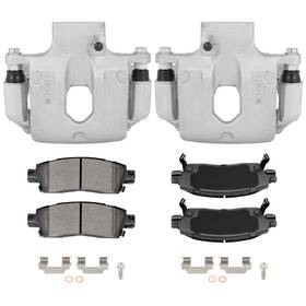 L848403rts Liftspt Brake Calipers Pair Rear Ceramic Pads Fits Buick Enclave Chevy Traverse