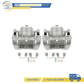 L842454top Linktop Brake Calipers Front With Bracket Pair For 2004-2012 Chevrolet Malibu