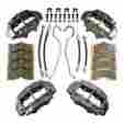 Ls114dynakit Unbranded 1965-82 Corvette Brake Remanufacture W O-ring Stainless Steel Calipers Kit