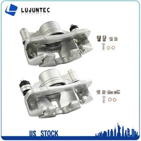 Ljt4198925 Lujuntec Pair Front Left Right Brake Calipers With Bracket For 1997-2000 Honda Civic Cx