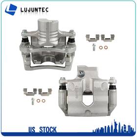 Ljt845571s01a Lujuntec For 2008 09 10 11 12 2013 Cadillac Cts Rear Left Right Brake Calipers With Bracket
