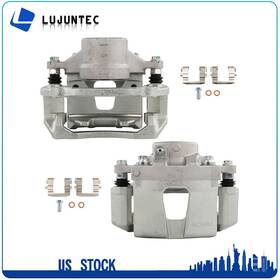 Ljt845677s01a Lujuntec For 2015 - 2019 Hyundai Sonata Pair Front Left Right Brake Calipers With Bracket