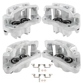 13396577 Luxfineparts Front And Rear Brake Calipers For 1999-2004 Ford F-250 F-350 Super Duty