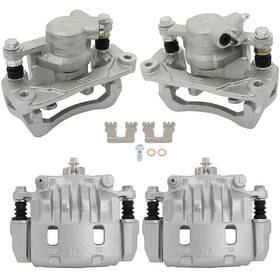 Luxfineparts 13396602 Front And Rear Brake Calipers For 2008-2011 Subaru Impreza Left Right