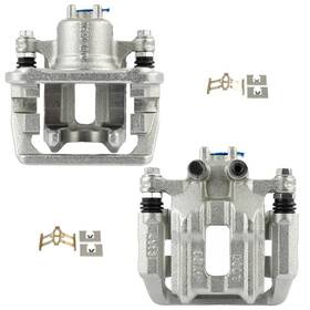 13440513 Luxfineparts 2x Rear Brake Calipers For 2005-2011 Honda Cr-v 2007-2012 Acura Rdx Left Right