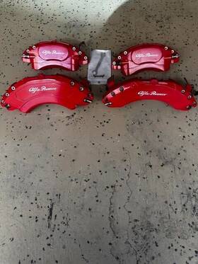 300012380 Madness Autoworks Alfa Romeo Giulia Brake Caliper Cover Kit - Set Of 4 Red