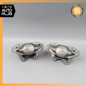 201302 Maserati 03-06 Quattroporte Rear Left And Right Brake Caliper Calipers Set Oem
