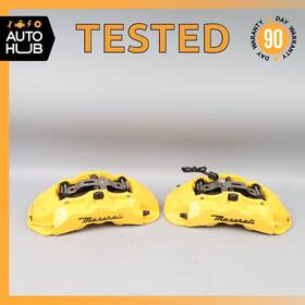 237910 Maserati Granturismo S M145 Front Left And Right Brake Caliper Calipers Set