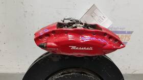 536.ma1v15 Maserati 15 2015 Ghibli S Q4 Oem Rear Brake Caliper Driver Left Red Brembo
